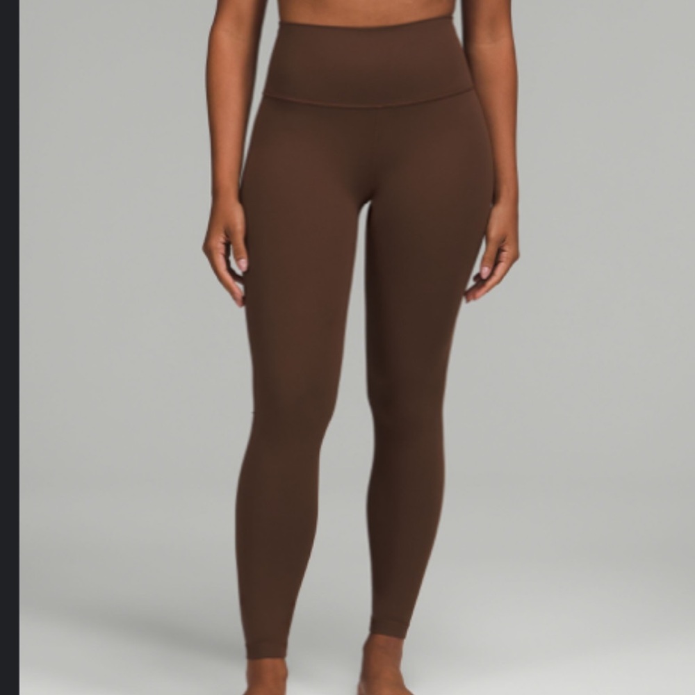lululemon athletica High-Rise Brown Leggings